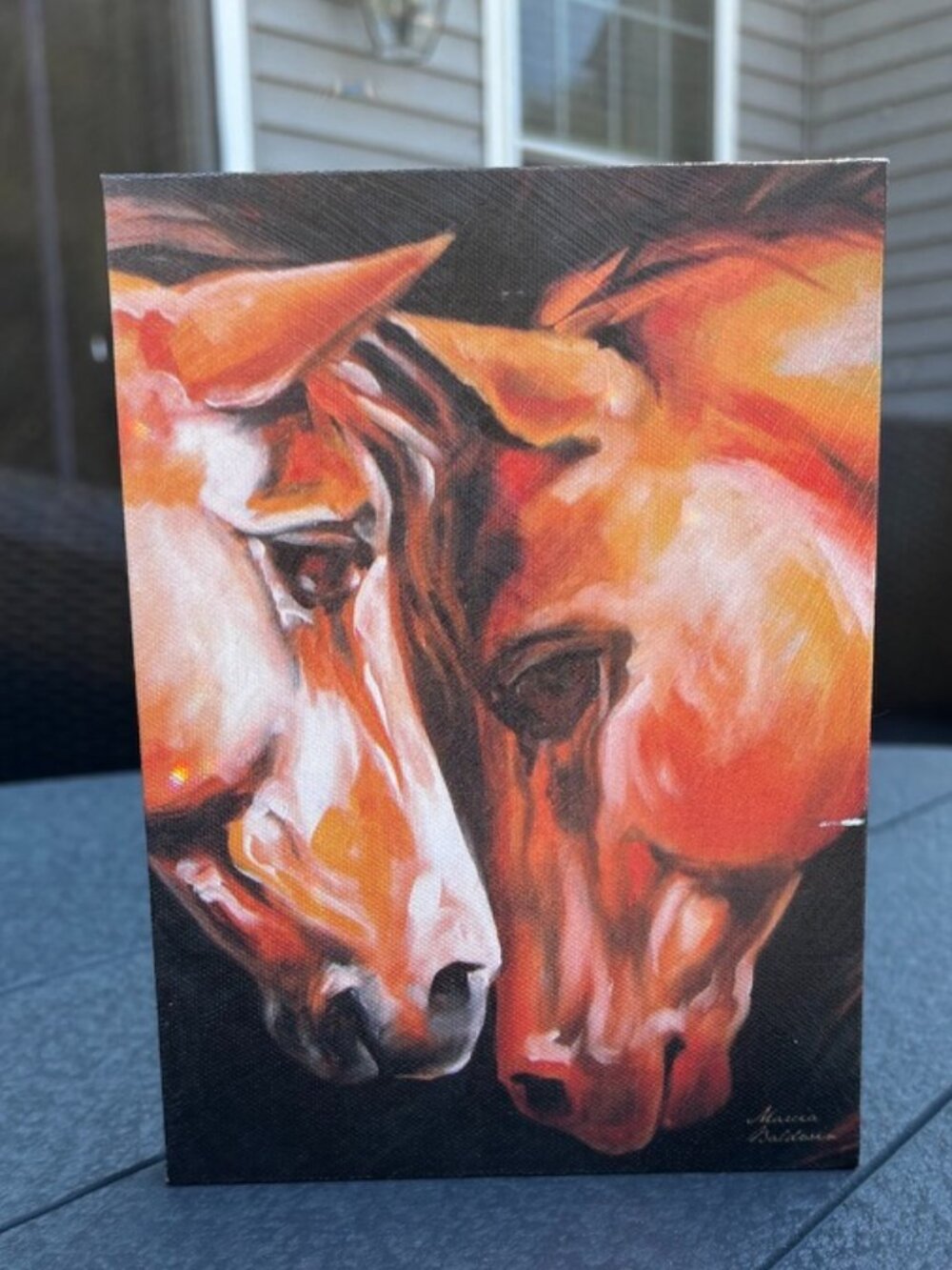 “Spirit XI” by Marcia Baldwin, a 6 × 8-inch canvas print made Westland Giftware